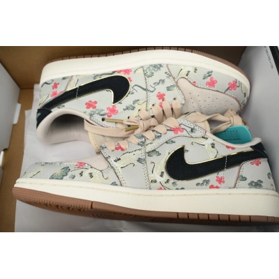 Rui Hachimura x Air Jordan 1 Retro Low OG 'Cranes' HV8239-100 02