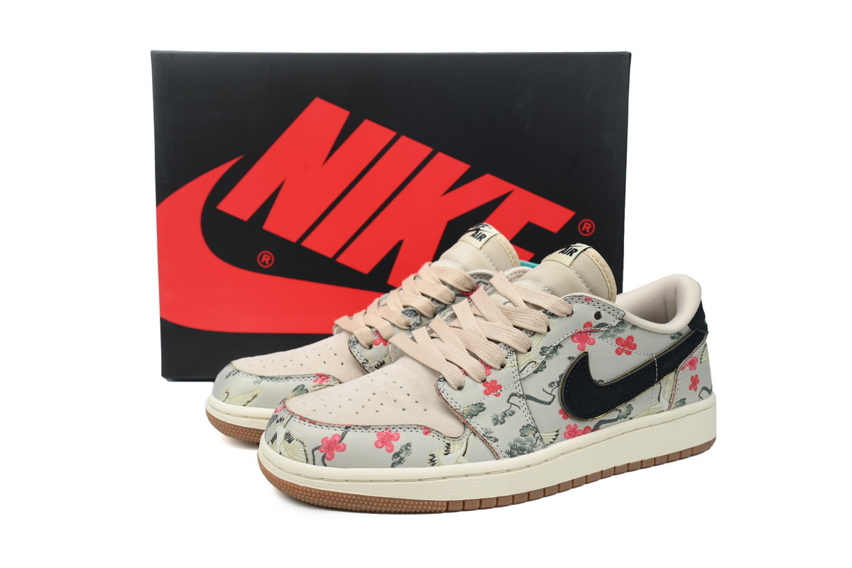 Rui Hachimura x Air Jordan 1 Retro Low OG 'Cranes' HV8239-100