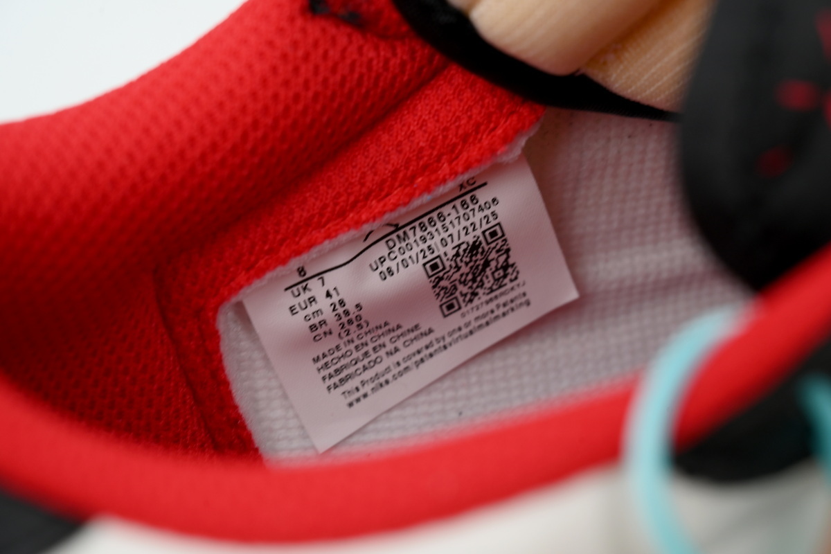 Travis Scott x Air Jordan 1 'Black White Red Hook' DM7866-166