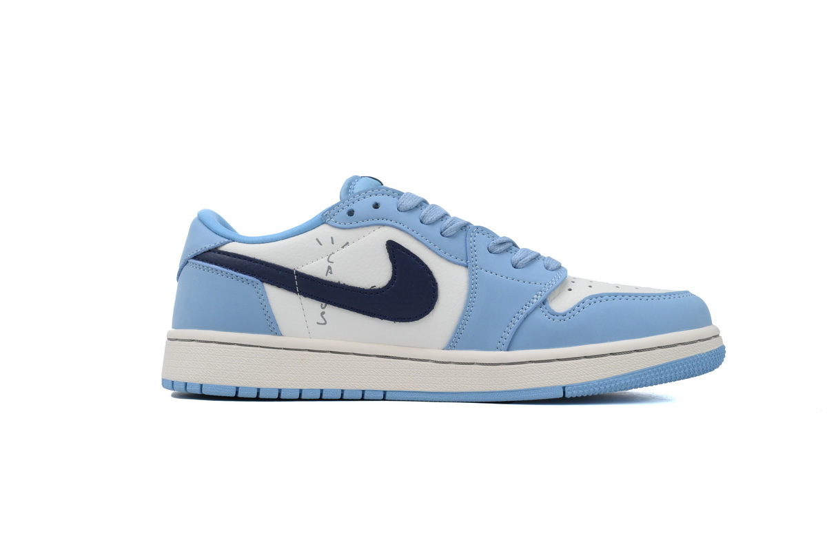 Travis Scott x Air Jordan 1 Low 'Blue' DM7688-400