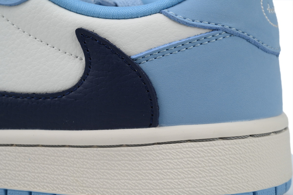 Travis Scott x Air Jordan 1 Low 'Blue' DM7688-400