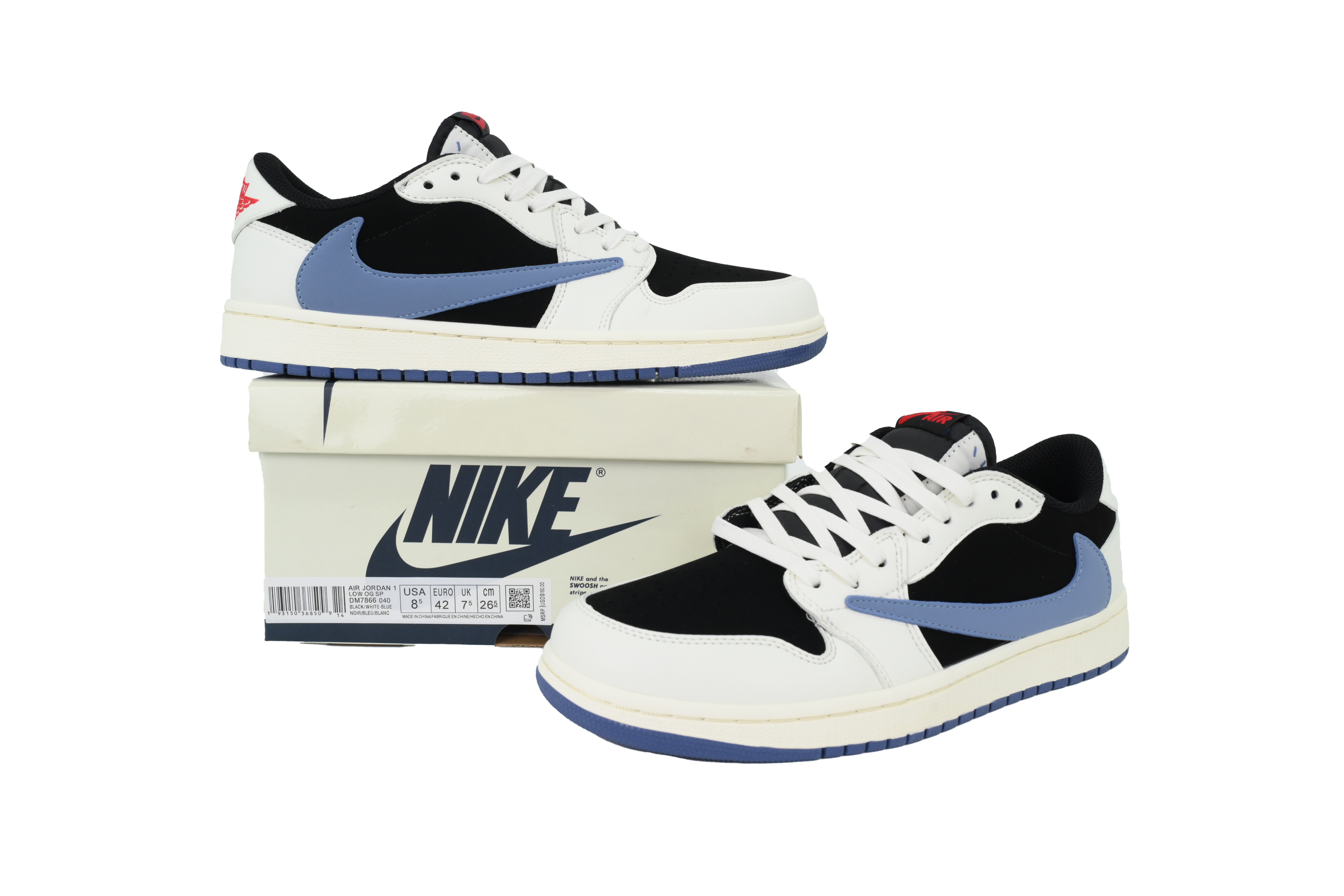 Travis Scott x Air Jordan 1 Low 'Low Hooked Black Jade' DM7866-040
