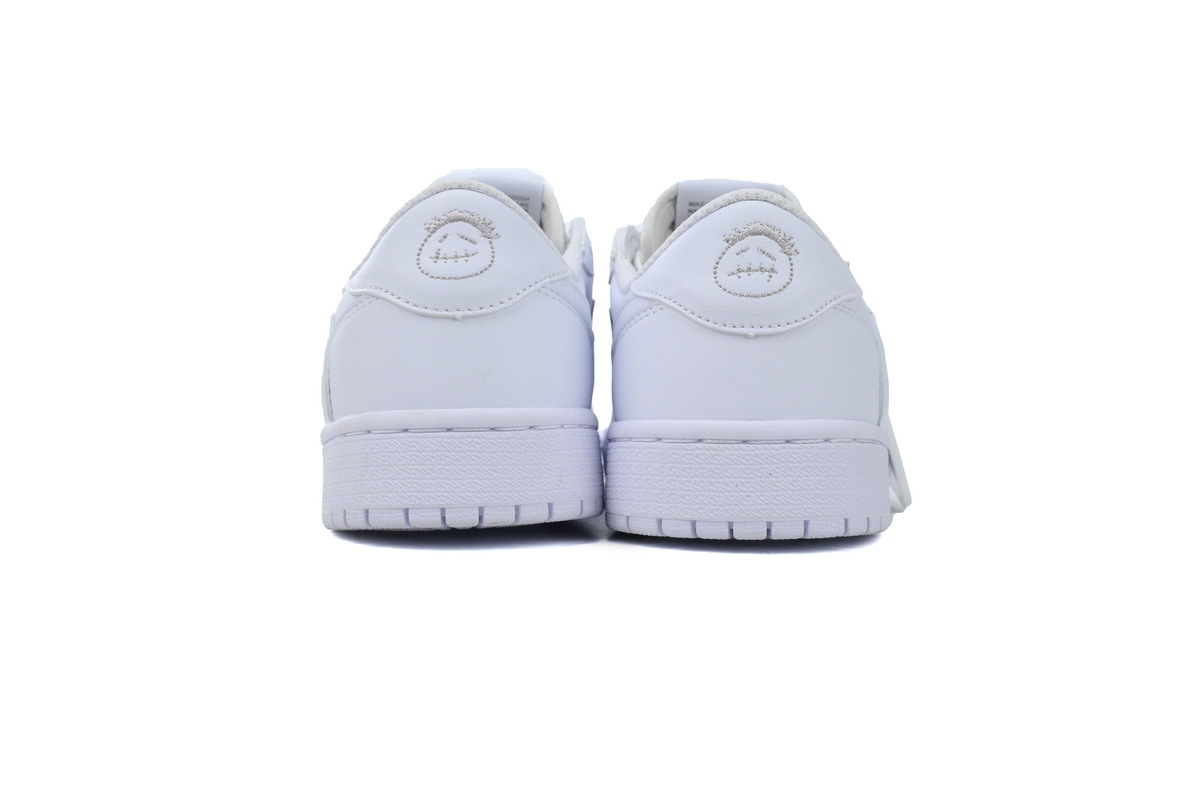 Travis Scott x Air Jordan 1 Low 'White' TD1228-111
