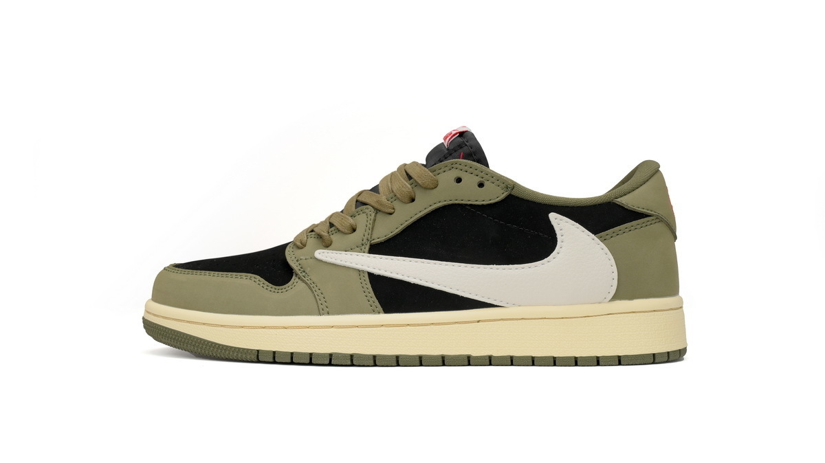 Travis Scott x Air Jordan 1 Low OG 'Black Olive' DM7866-002