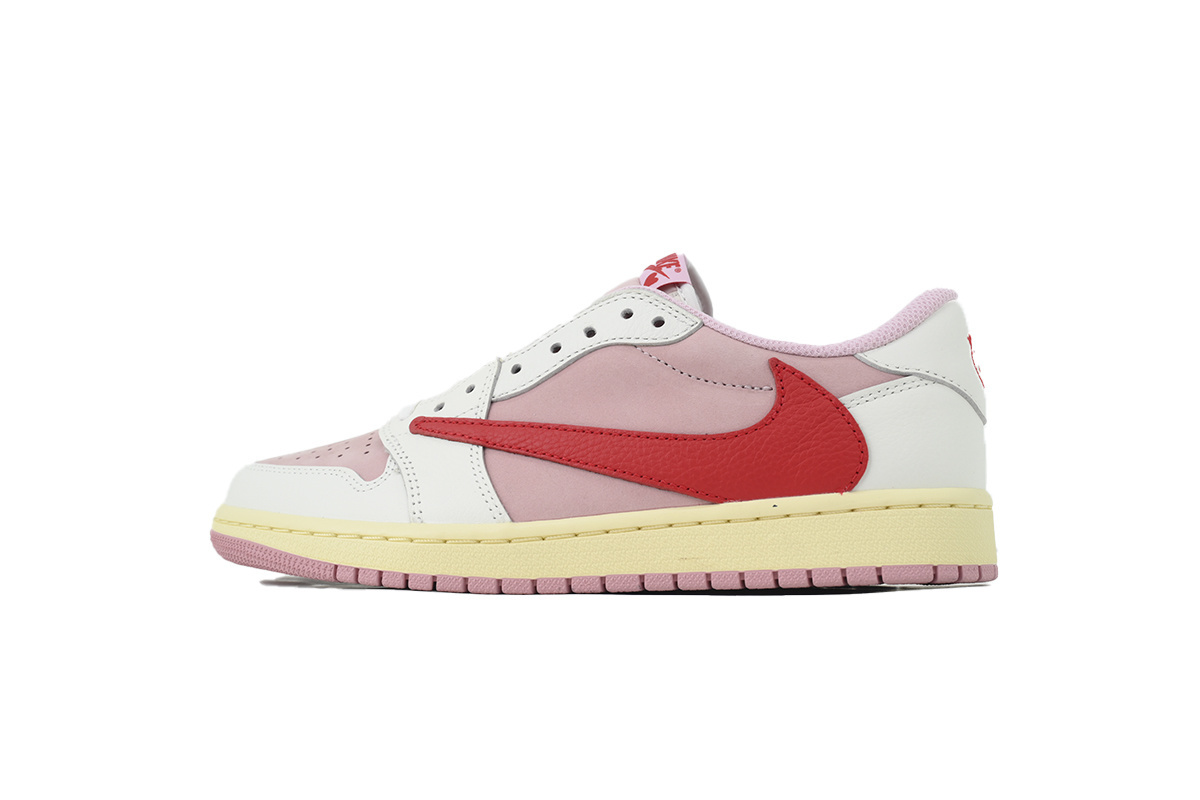 Travis Scott x Air Jordan 1 Low Red Tick IQ7604-101