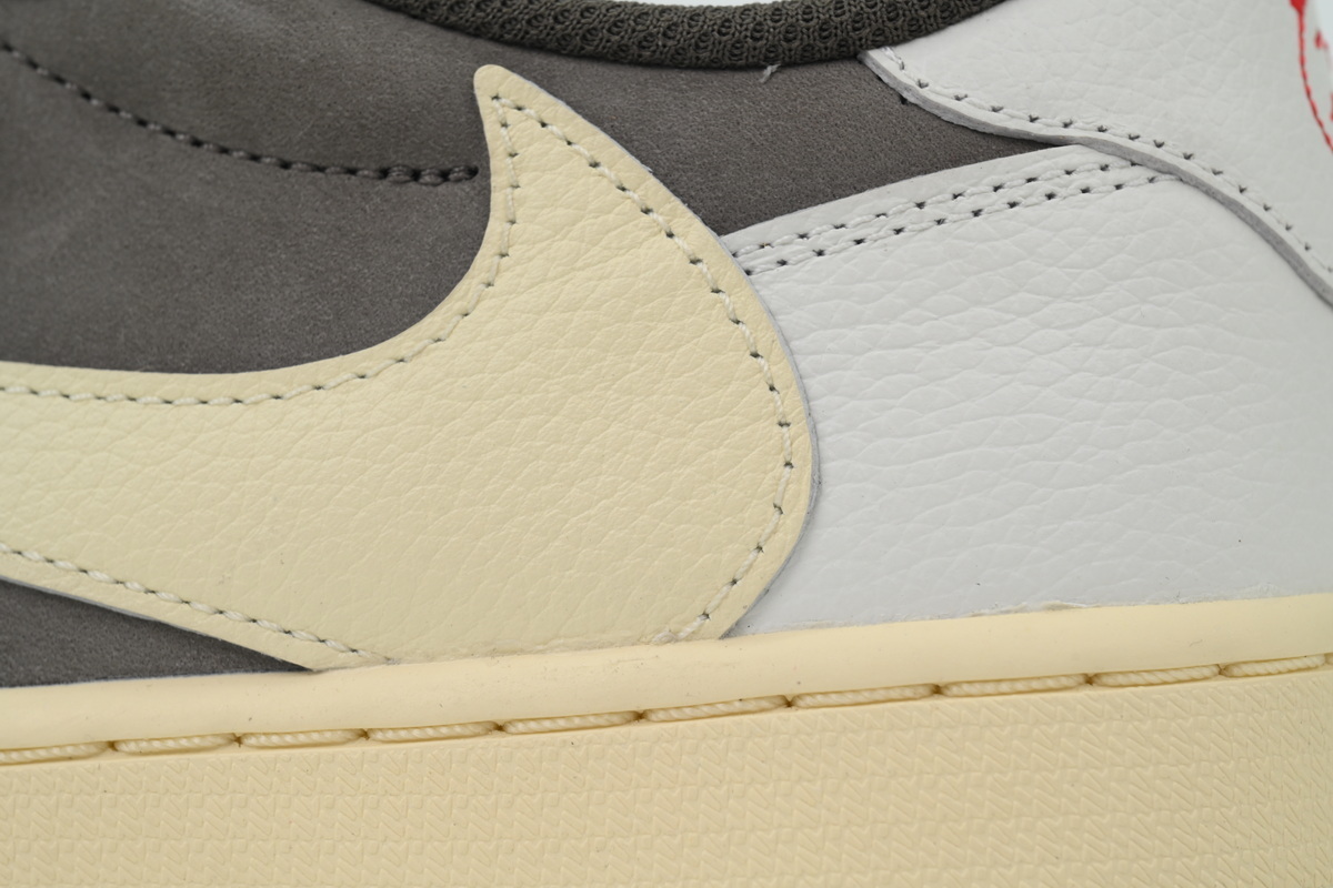 Travis Scott x Air Jordan 1 Low White Brown Barb DM7866-162