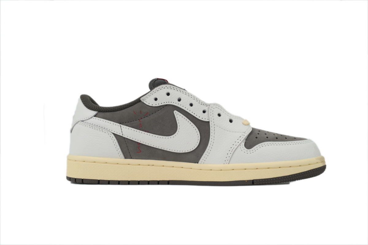 Travis Scott x Air Jordan 1 Low White Brown Barb DM7866-162