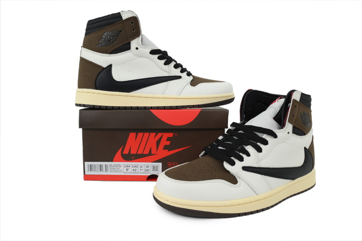 Travis Scott x Air Jordan 1 Retro High OG 'Mocha' CD4487-001