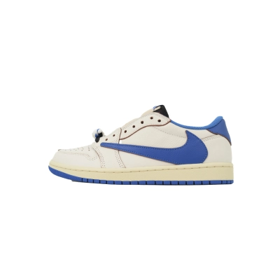 Travis Scott x Air Jordan 1 Retro Low OG SP 'Sail Military Blue' DM7866-104 01