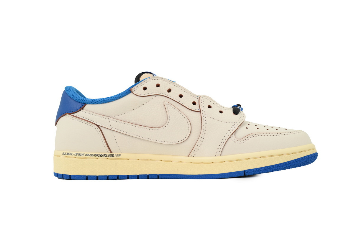 Travis Scott x Air Jordan 1 Retro Low OG SP 'Sail Military Blue' DM7866-104