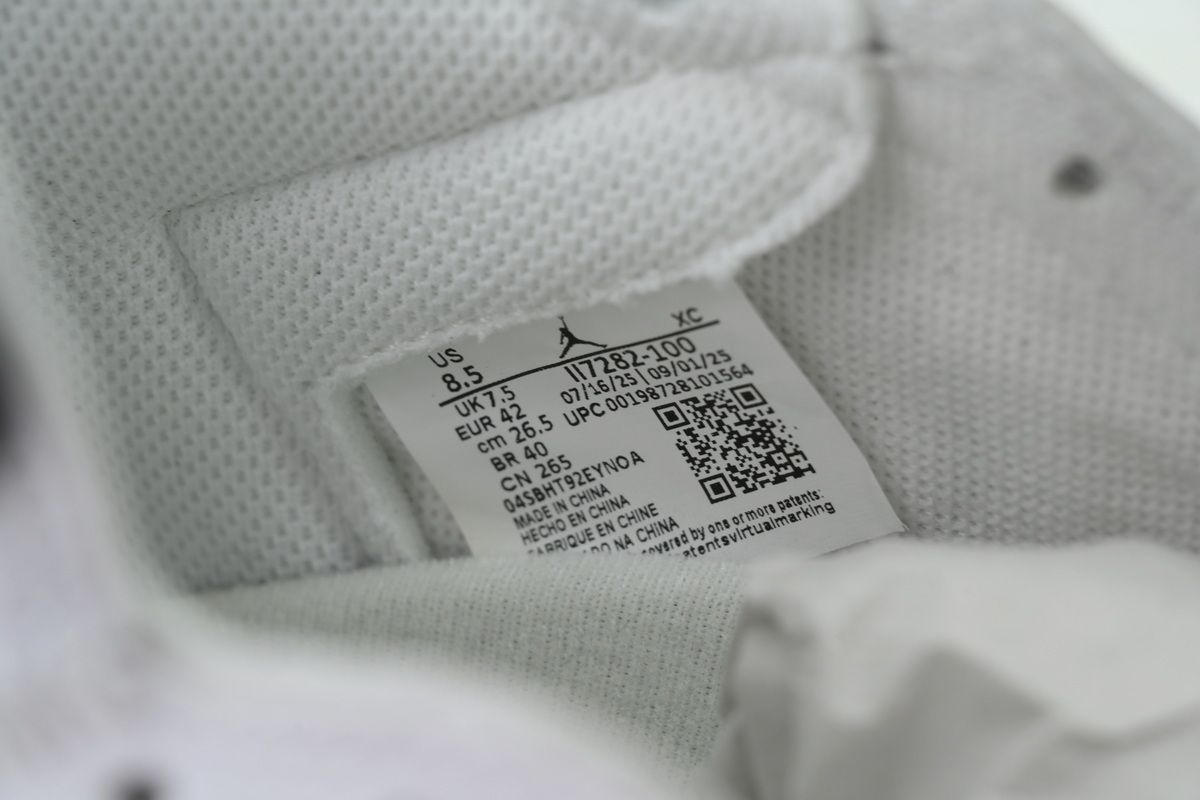 Union LA x Air Jordan 1 Retro Collaborative Black And White II7282-100
