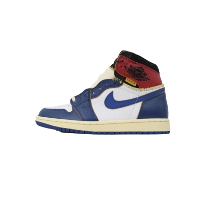 Union X Air Jordan 1 OG Hi Retro“Blue Toe” BV1300-146 01