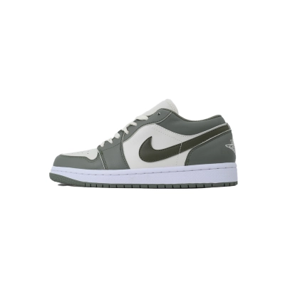 Wmns Air Jordan 1 Green White 553558-300 01
