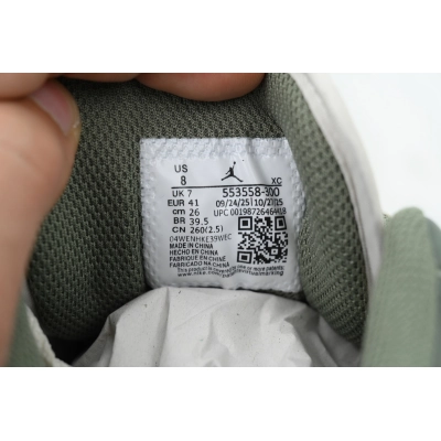 Wmns Air Jordan 1 Green White 553558-300 02