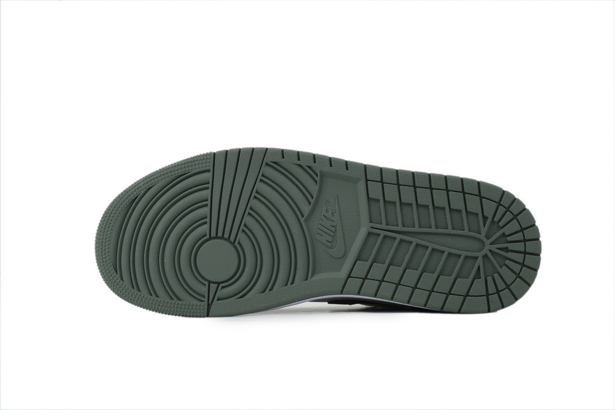 Wmns Air Jordan 1 Green White 553558-300