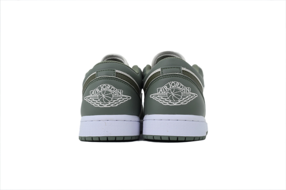 Wmns Air Jordan 1 Green White 553558-300