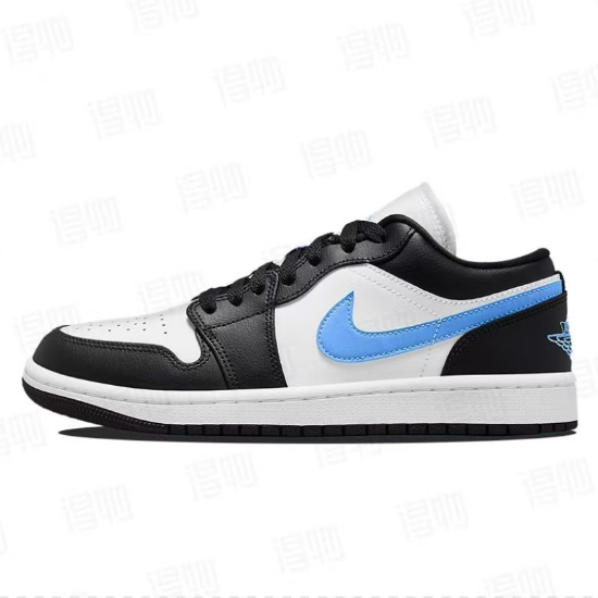 Wmns Air Jordan 1 Low 'Black University Blue' DC0774-041