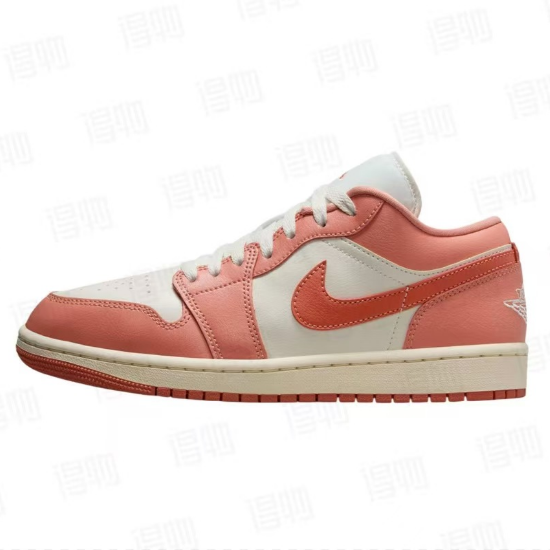 Wmns Air Jordan 1 Low 'Sail Madder Root' DC0774-180