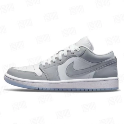 Wmns Air Jordan 1 Low 'White Wolf Grey' DC0774-105 01