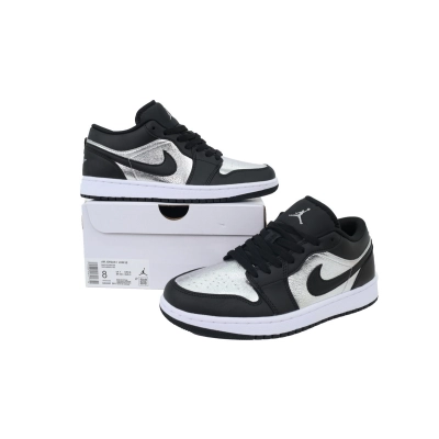 Wmns Air Jordan 1 Low SE 'Silver Toe' DA5551-001 02