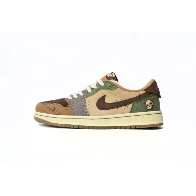 Zion Williamson x Air Jordan 1 Low OG 'Voodoo' DZ7292-200 01