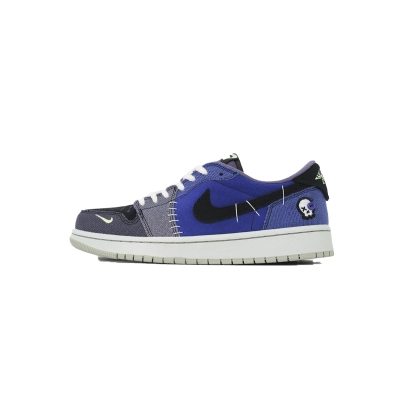 Zion Williamson x Air Jordan 1 Retro Low OG 'Voodoo Alternate' IH2309-500  01