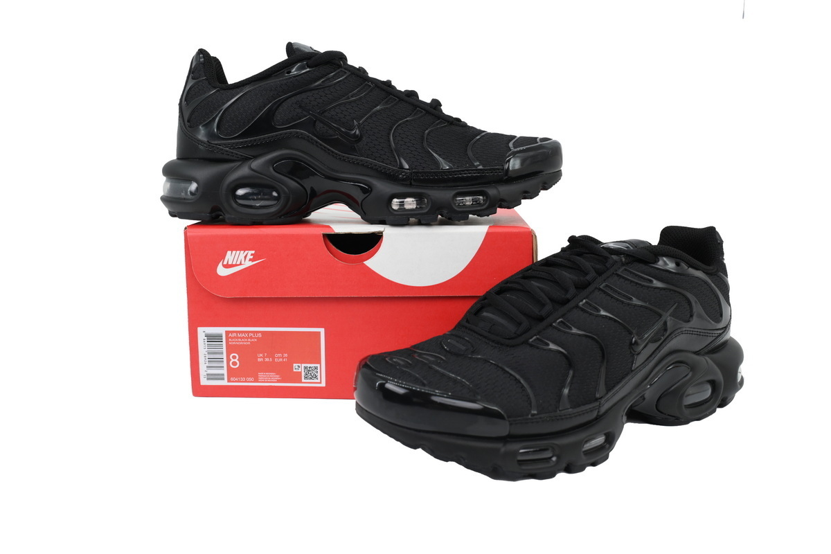 604133-050 Air Max Plus 'Triple Black'