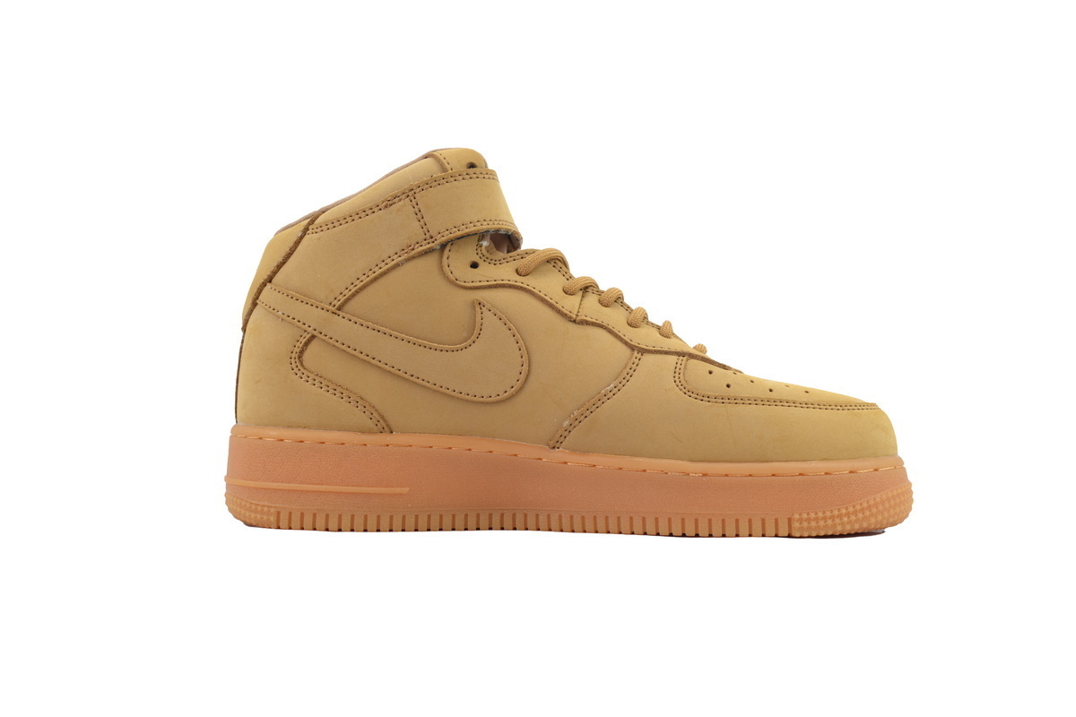 715889-200 Nike Air Force 1 Mid '07 PRM QS 'Flax'