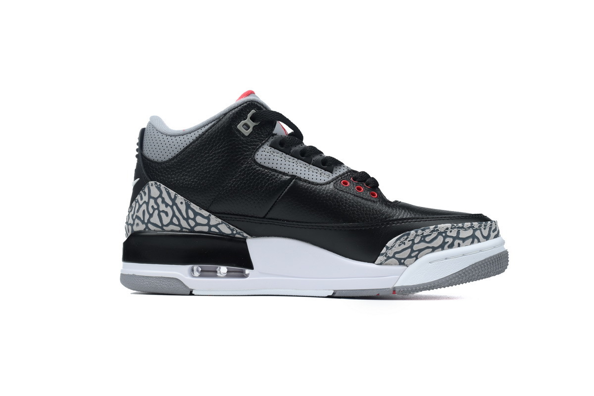 854262-001 Air Jordan 3 Retro OG 'Black Cement'