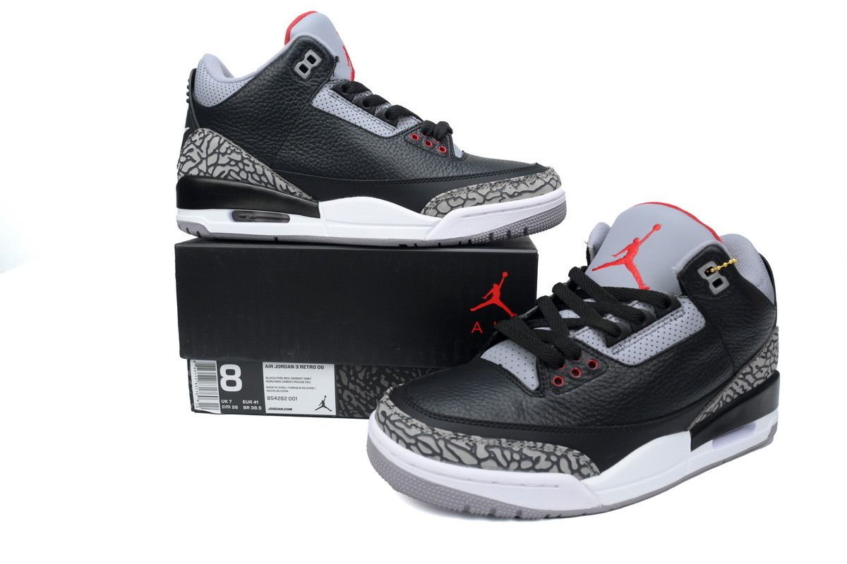 A Ma Maniere x Air Jordan 3 Retro SP Black Cement 854262-001