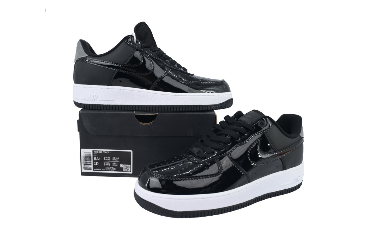 AH-6827-001 Wmns Air Force 1 07 SE Premium 'Black Silver'