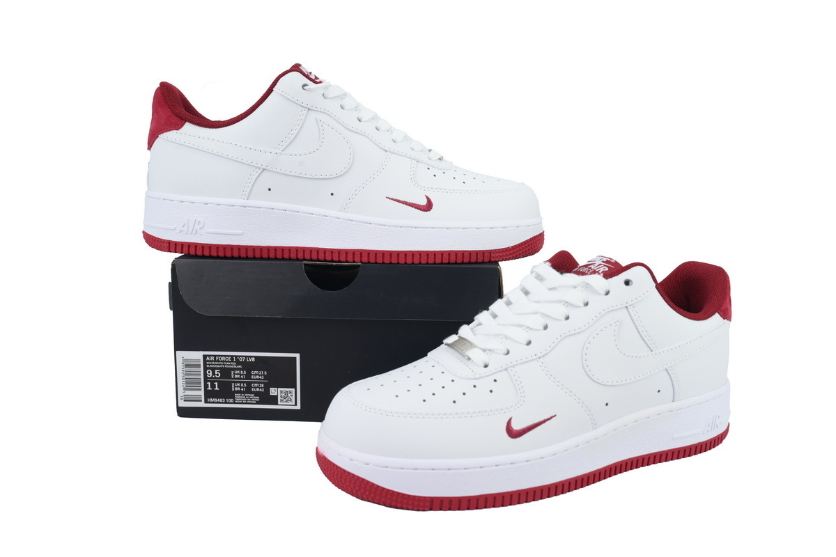 Air Force 1 '07 LV8 'Mini Swoosh Pack - White Team Red' HM9483-100