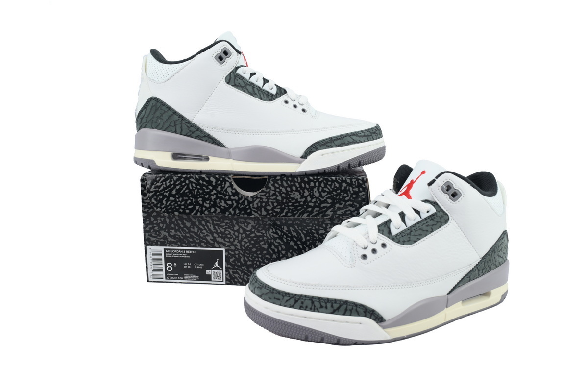 Air Jordan 3 "Cement Grey" CT8532-106