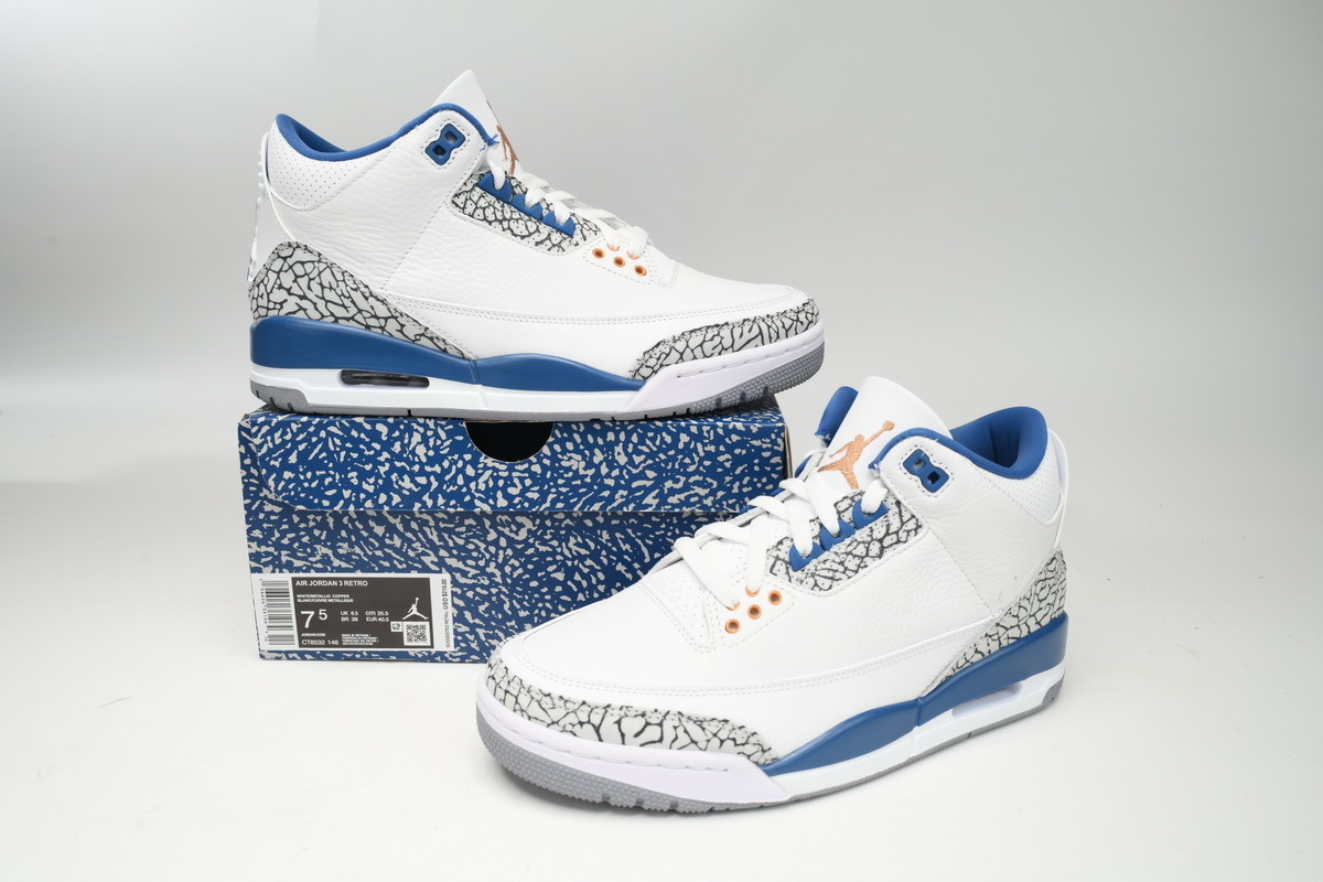 Air Jordan 3 Retro “wizards” CT8532-148