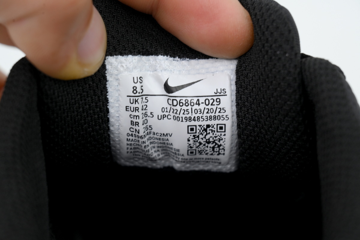 Air Max 90 Leather GS 'Black White' CD6864-029