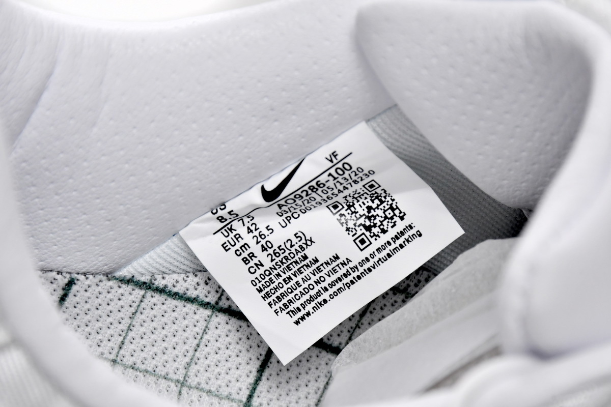 CLOT x Nike Air Force 1 Low Premium White Silk AO9286-100