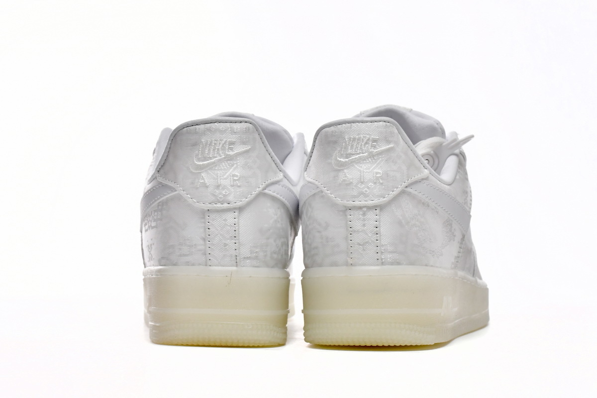 CLOT x Nike Air Force 1 Low Premium White Silk AO9286-100