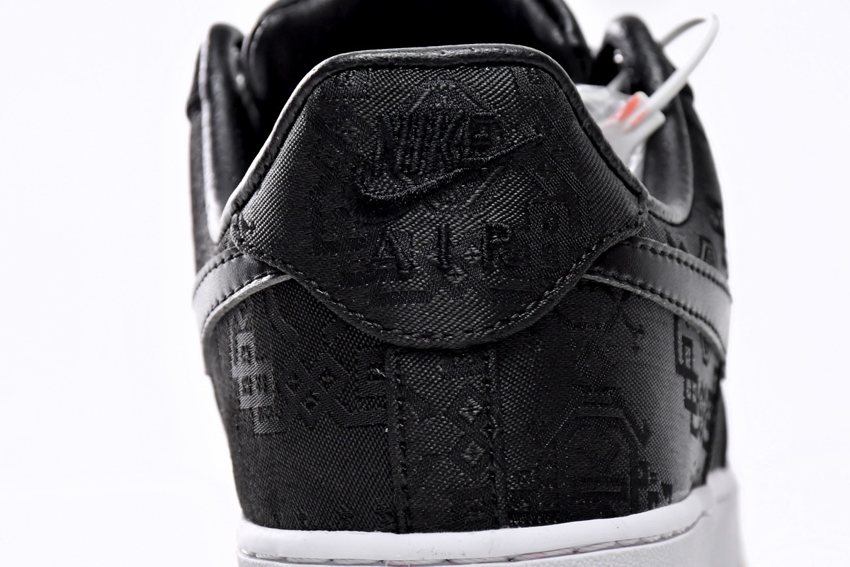 Fragment Design x CLOT x Nike Air Force 1 Low Black Silk CZ3986-001