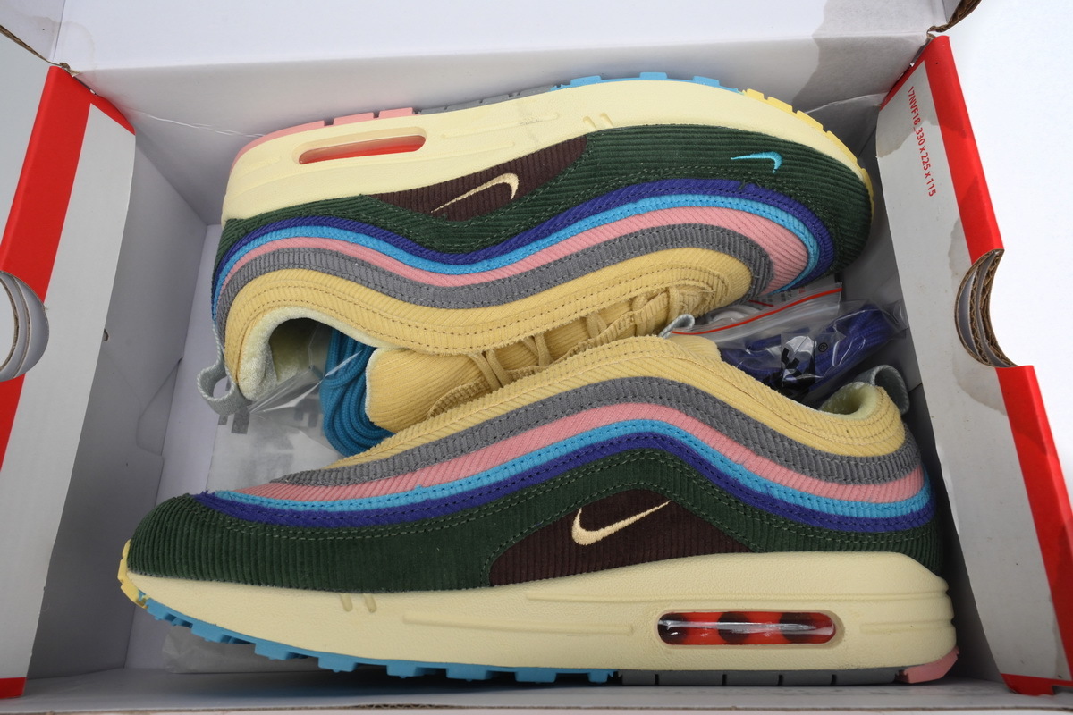 MAX97 OFF-WHITE x Nike Air Max 97 Release Date Corduroy Cap AJ4219-400