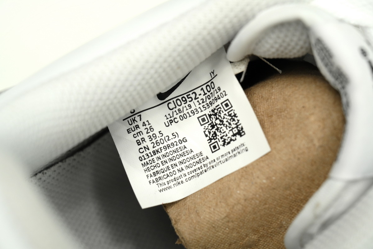 Nike Air Force 1 '07 white/black ab CJ0952-100