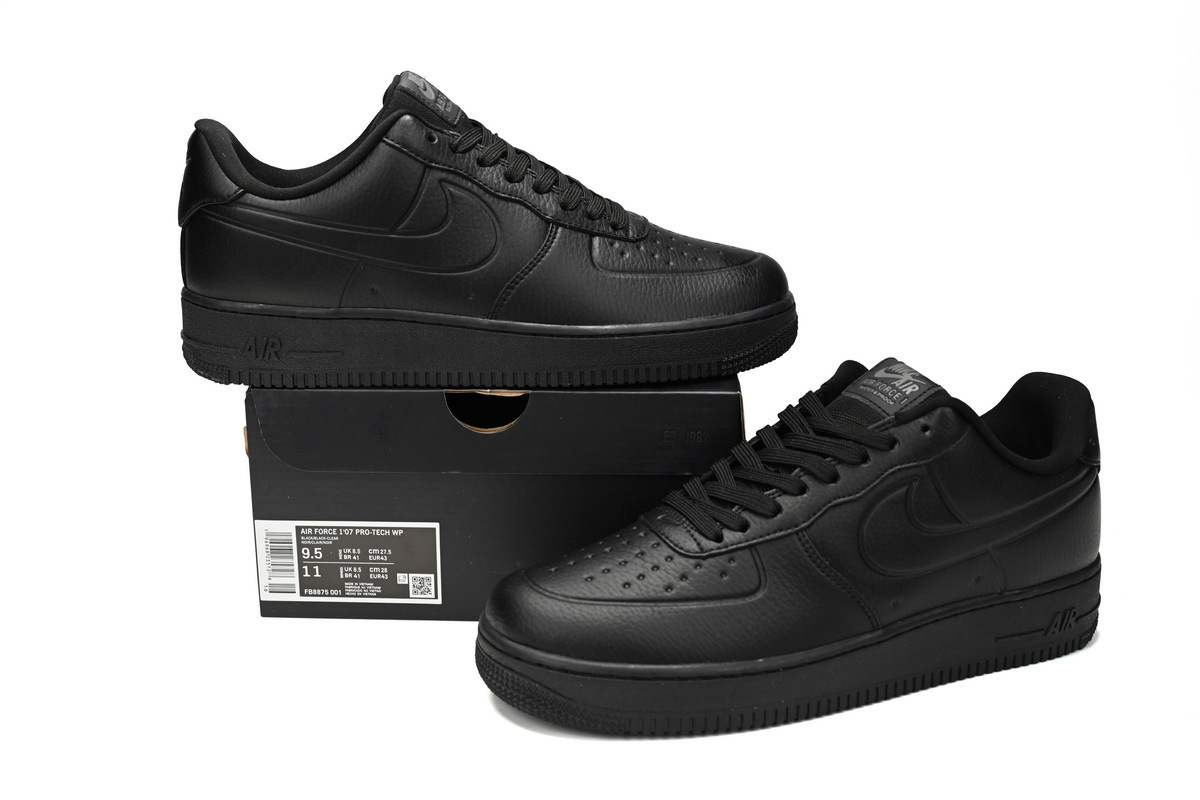 Nike Air Force 1 Low "Waterproof/Black" FB8875-001