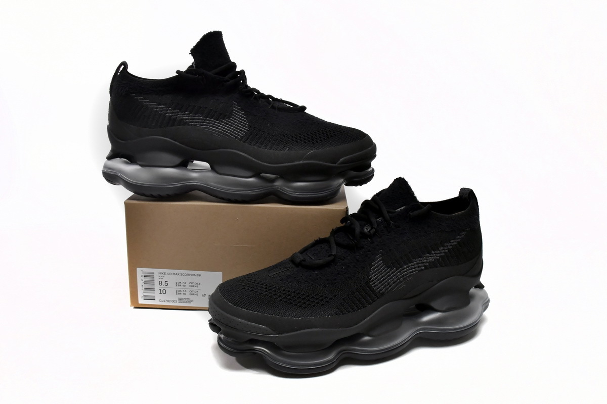 Nike Air Max Scorpion FK Triple Black DJ4702-002