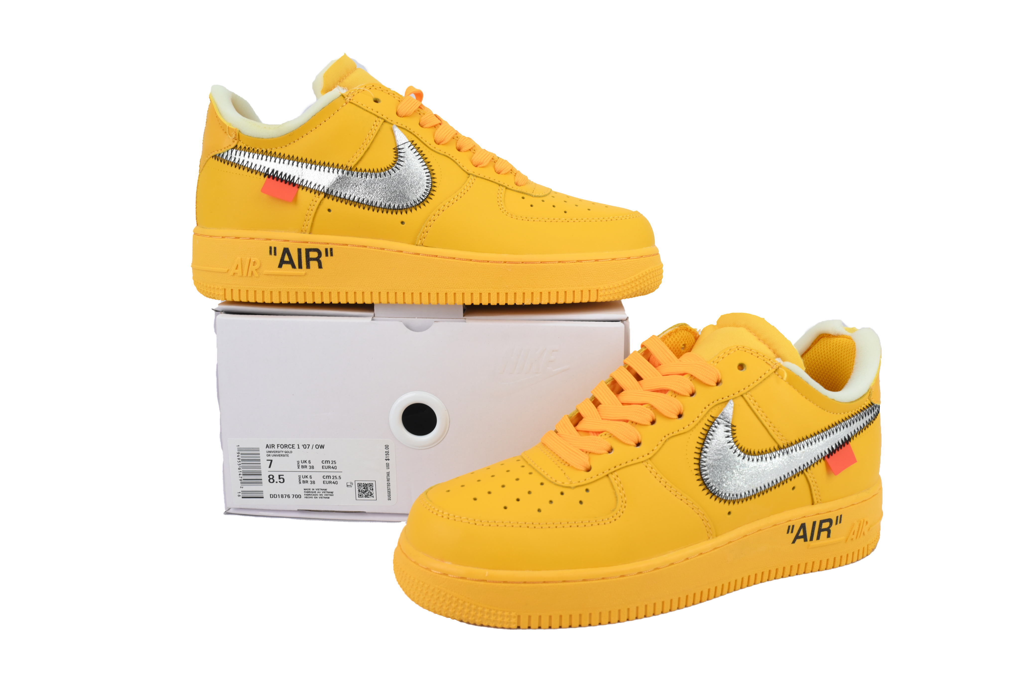 Off-White x Air Force 1 Low 'Lemonade' DD1876-700