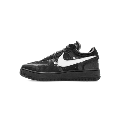 OFF White X Air Force 1 Low Black AO4606-001 01