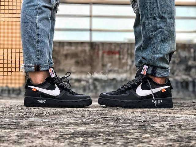 OFF White X Air Force 1 Low Black AO4606-001