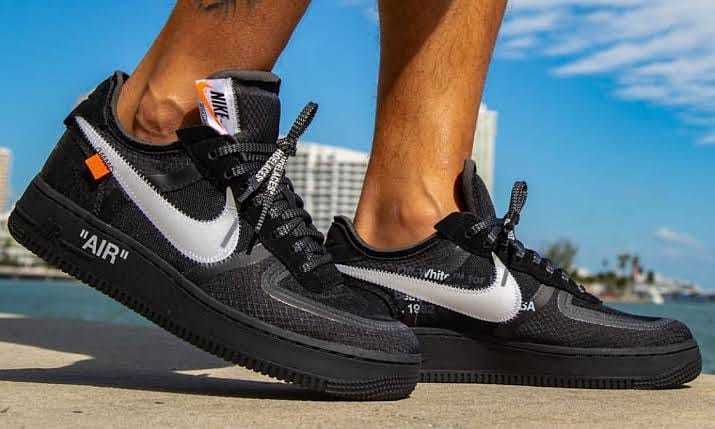 OFF White X Air Force 1 Low Black AO4606-001