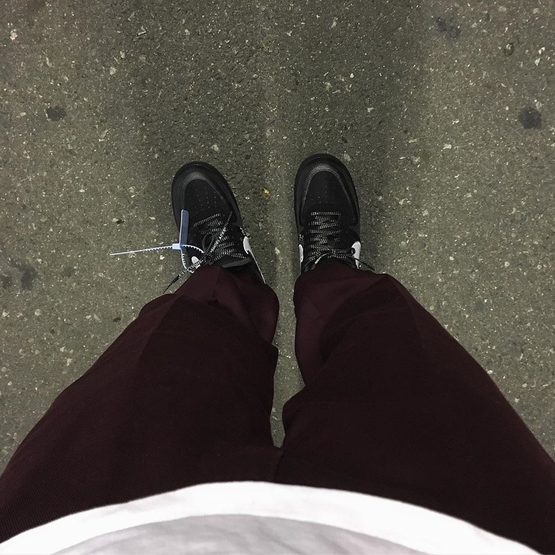 OFF White X Air Force 1 Low Black AO4606-001