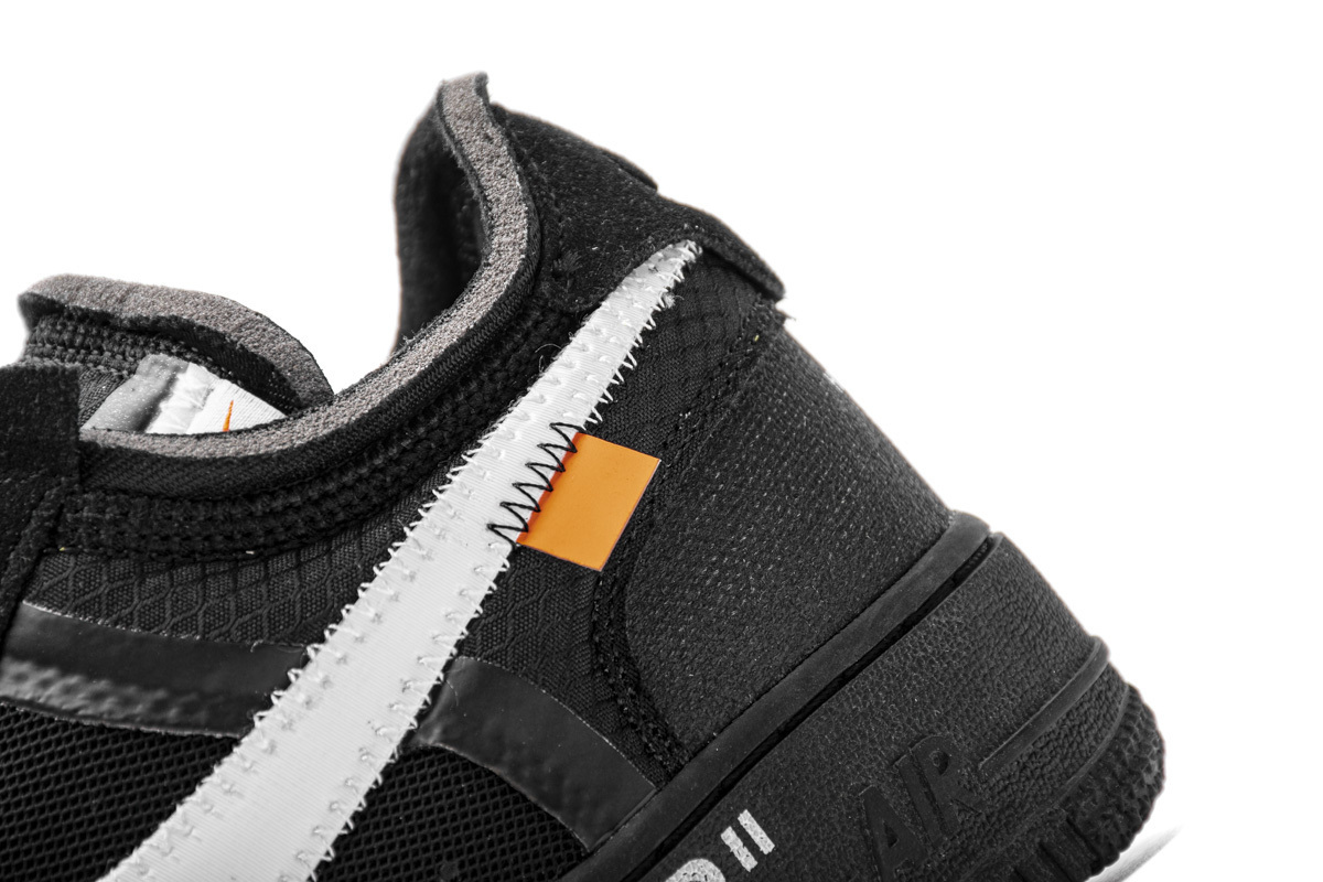 OFF White X Air Force 1 Low Black AO4606-001