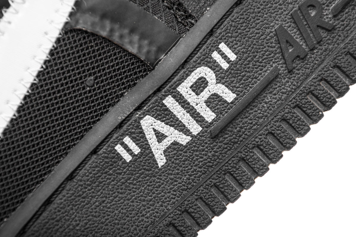 OFF White X Air Force 1 Low Black AO4606-001