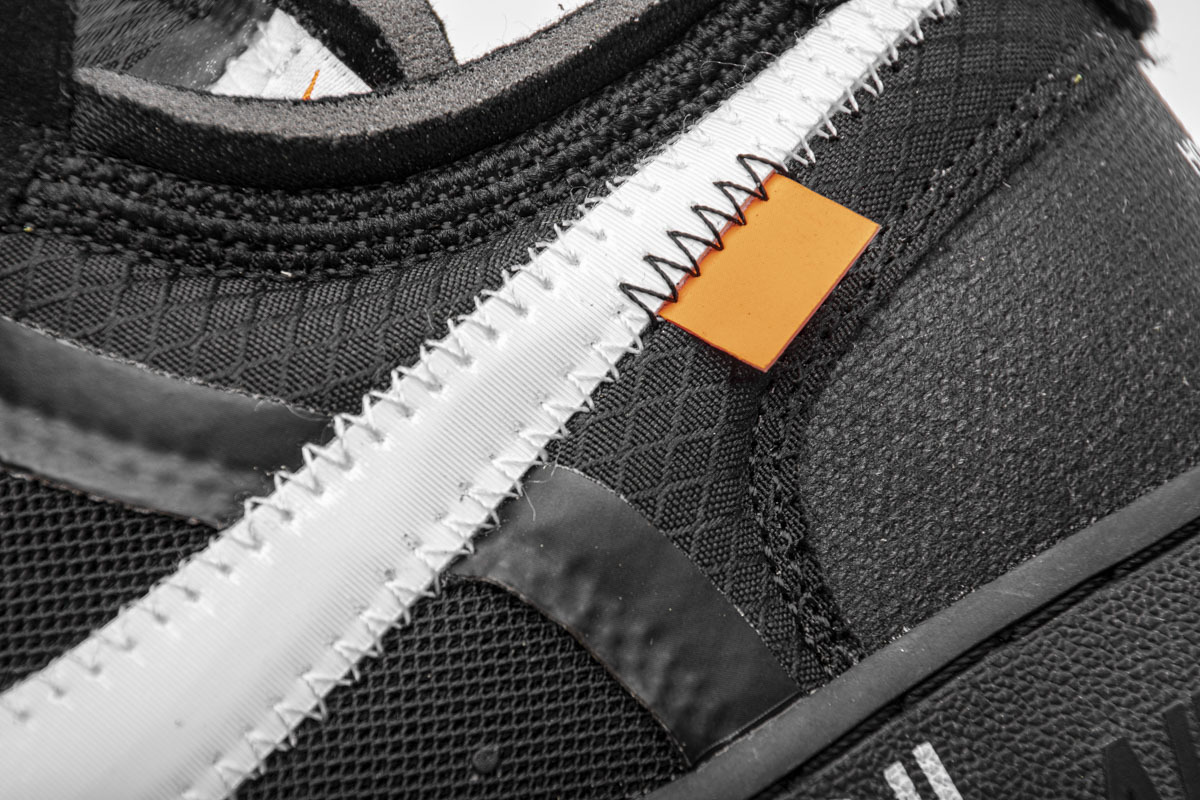 OFF White X Air Force 1 Low Black AO4606-001